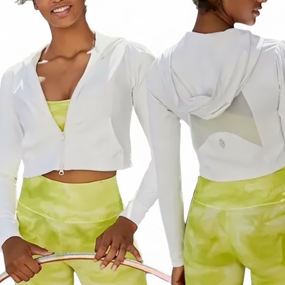 FP Movement by Free People Jackets & Blazers - FREE PEOPLE FP Movement Romance Me Hoodie Jacket